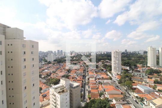 Vista da varanda de apartamento à venda com 3 quartos, 121m² em Jardim Caravelas, São Paulo