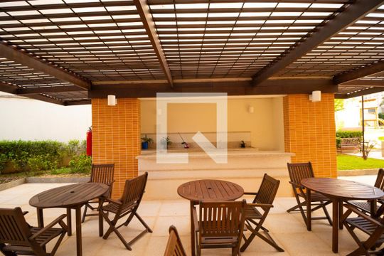 Área comum - Churrasqueira de apartamento à venda com 1 quarto, 47m² em Botafogo, Campinas
