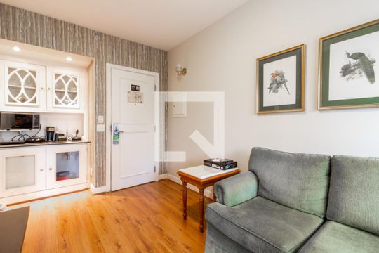 Studio de kitnet/studio para alugar com 1 quarto, 37m² em Indianópolis, São Paulo