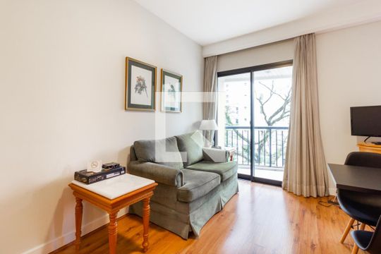 Studio de kitnet/studio para alugar com 1 quarto, 37m² em Indianópolis, São Paulo