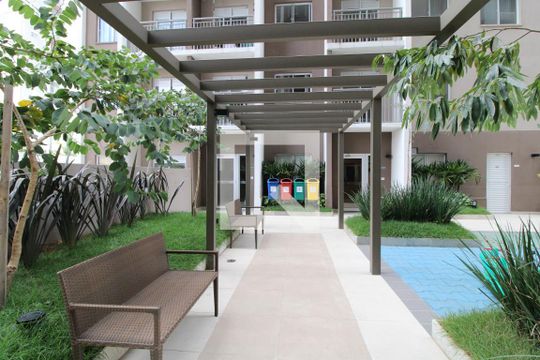 Área comum de apartamento para alugar com 1 quarto, 28m² em Jardim Caravelas, São Paulo