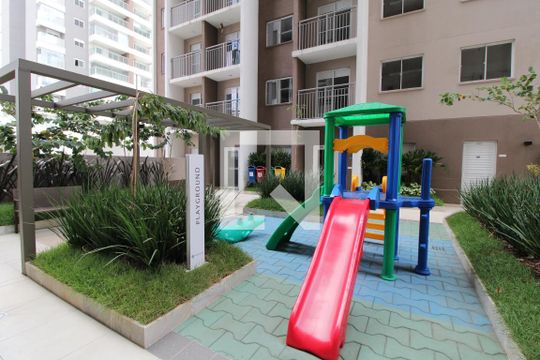 Área Comum - Playground de apartamento para alugar com 1 quarto, 28m² em Jardim Caravelas, São Paulo