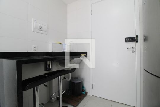 Área de serviço de apartamento para alugar com 1 quarto, 28m² em Jardim Caravelas, São Paulo
