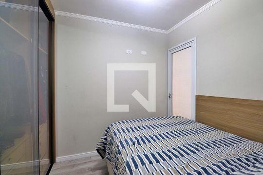 Quarto Suíte de apartamento à venda com 2 quartos, 56m² em Parque das Nações, Santo André