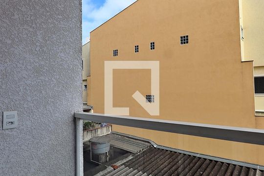 Varanda da Sala de apartamento à venda com 2 quartos, 56m² em Parque das Nações, Santo André
