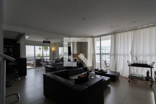 Sala de apartamento para alugar com 3 quartos, 160m² em Parque Campolim, Sorocaba