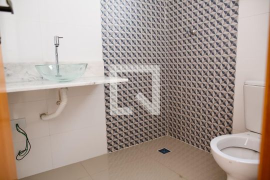 Banheiro da Suite de apartamento à venda com 3 quartos, 101m² em Vila Francisco Matarazzo, Santo André