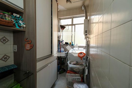 Área de Serviço de apartamento à venda com 3 quartos, 121m² em Tijuca, Rio de Janeiro
