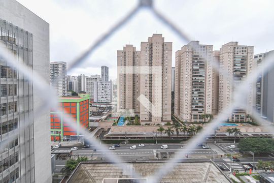 Vista da Varanda da Sala de apartamento para alugar com 3 quartos, 86m² em Jardim das Acacias, São Paulo