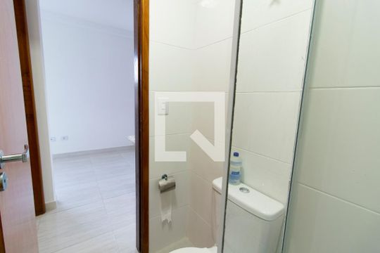 Banheiro de apartamento à venda com 1 quarto, 27m² em Parque Mandaqui, São Paulo