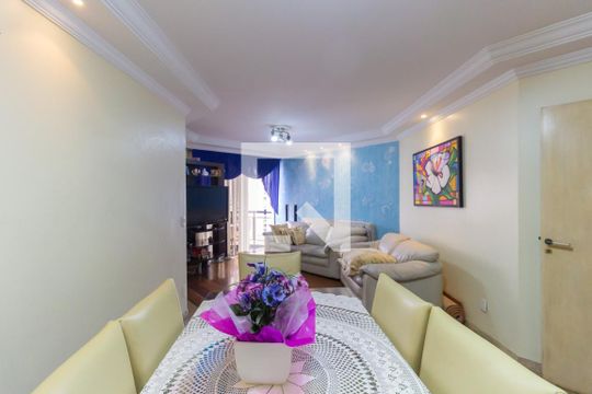 Sala de apartamento à venda com 3 quartos, 117m² em Ipiranga, São Paulo