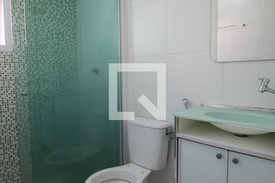 Banheiro de apartamento para alugar com 1 quarto, 43m² em Jardim Vera Cruz, Sorocaba