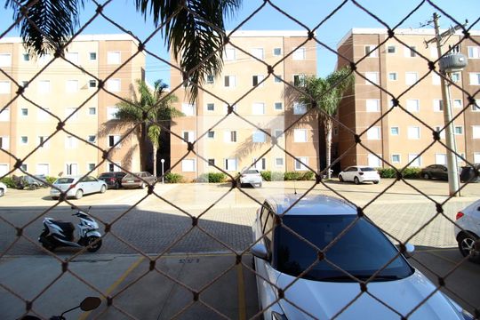 Vista do Quarto de apartamento para alugar com 1 quarto, 43m² em Jardim Vera Cruz, Sorocaba