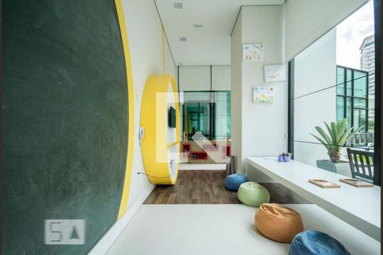 Área comum - Brinquedoteca de apartamento à venda com 1 quarto, 47m² em Centro, São Paulo