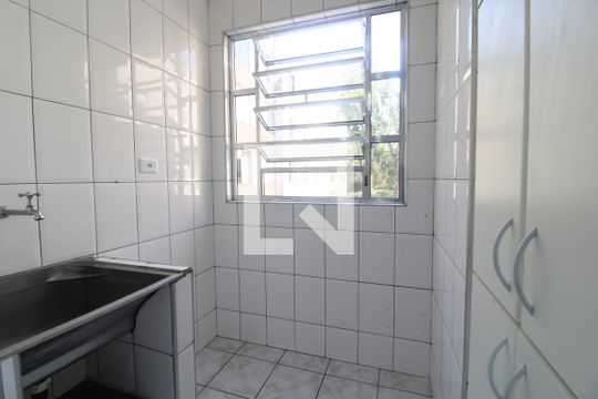 Área de serviço de apartamento para alugar com 2 quartos, 52m² em Jardim Brasília, São Paulo