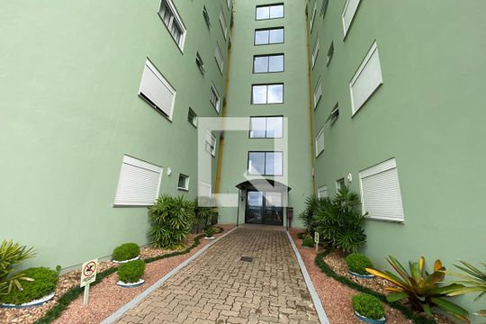 Fachada do bloco de apartamento para alugar com 2 quartos, 65m² em Rondônia, Novo Hamburgo