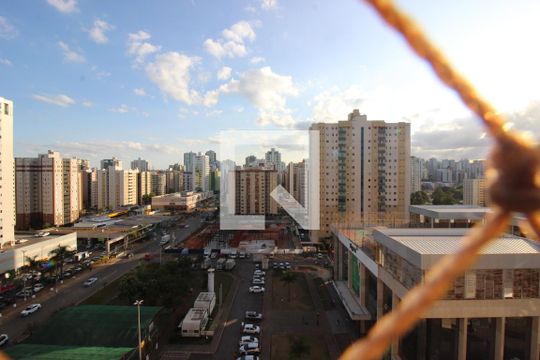 VIsta da Sacada de apartamento para alugar com 3 quartos, 87m² em Sul (águas Claras), Brasília