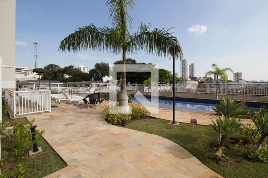Área comum - Piscina de apartamento para alugar com 2 quartos, 56m² em Chácara Seis de Outubro, São Paulo