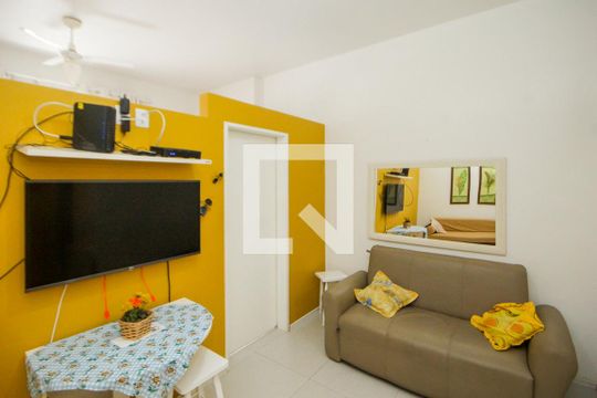 Sala de apartamento à venda com 1 quarto, 30m² em Copacabana, Rio de Janeiro