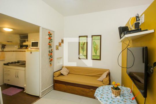 Sala de apartamento à venda com 1 quarto, 30m² em Copacabana, Rio de Janeiro