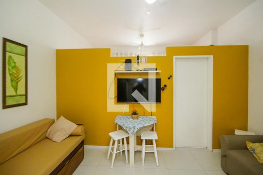 Sala de apartamento à venda com 1 quarto, 30m² em Copacabana, Rio de Janeiro