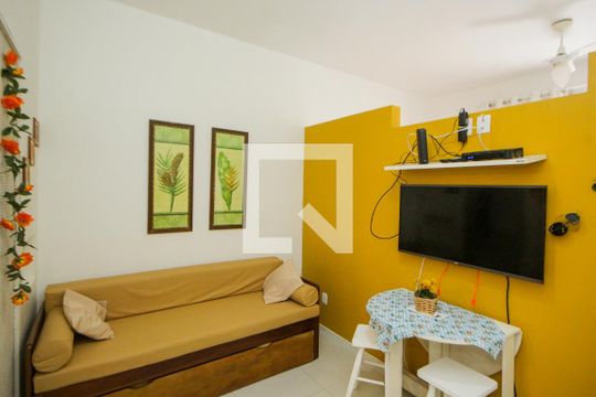 Sala de apartamento à venda com 1 quarto, 30m² em Copacabana, Rio de Janeiro