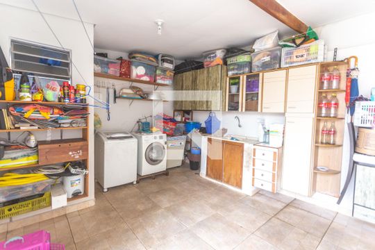 Área de serviço de casa à venda com 2 quartos, 143m² em Assunção, São Bernardo do Campo
