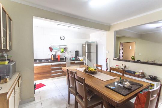 Cozinha de casa à venda com 2 quartos, 143m² em Assunção, São Bernardo do Campo