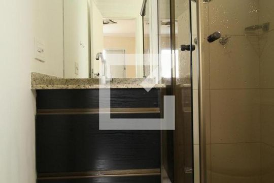Banheiro da Suíte de apartamento à venda com 3 quartos, 68m² em Parque Reboucas, São Paulo