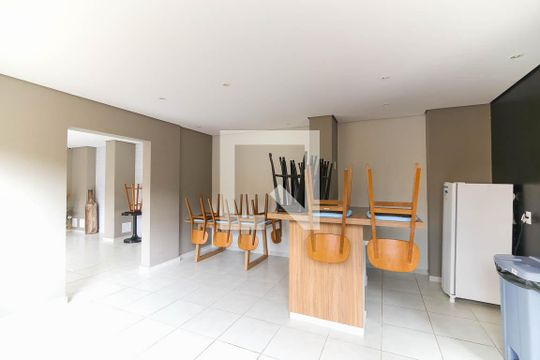 Área comum - Salão de festas de apartamento para alugar com 1 quarto, 28m² em Paraíso do Morumbi, São Paulo