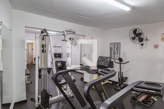 Área comum - Academia de kitnet/studio para alugar com 1 quarto, 35m² em Bela Vista, São Paulo
