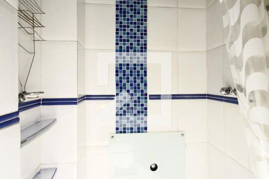 Banheiro da Suíte de apartamento à venda com 3 quartos, 70m² em Botafogo, Rio de Janeiro