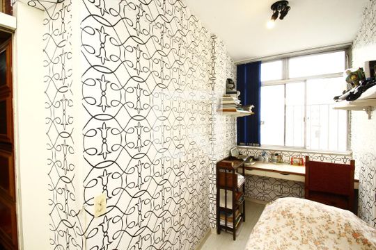 Quarto 3 de apartamento à venda com 3 quartos, 70m² em Botafogo, Rio de Janeiro