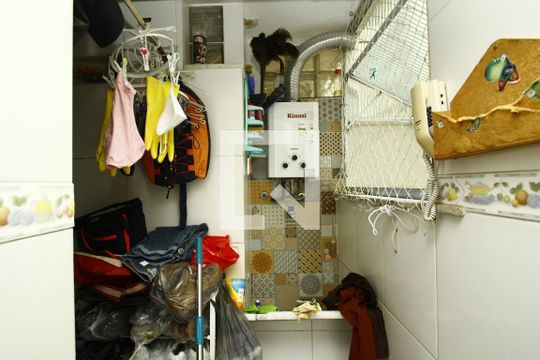 Área de Serviço de apartamento à venda com 3 quartos, 70m² em Botafogo, Rio de Janeiro