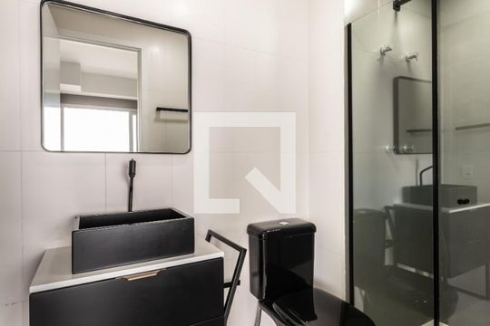 Banheiro de apartamento à venda com 1 quarto, 36m² em Butantã, São Paulo