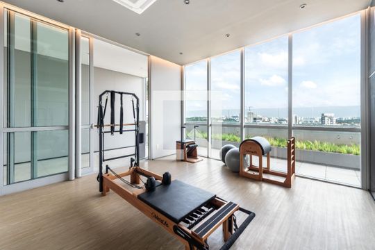 Sala de Pilates de apartamento à venda com 1 quarto, 36m² em Butantã, São Paulo