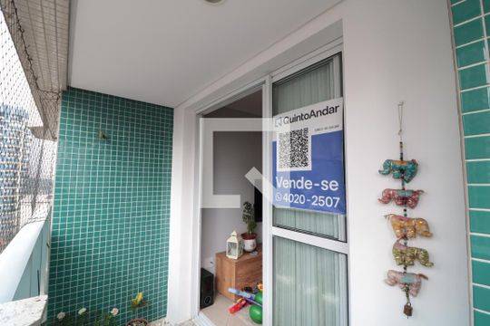 Sacada - plaquinha de apartamento para alugar com 3 quartos, 88m² em Vila Regente Feijó, São Paulo