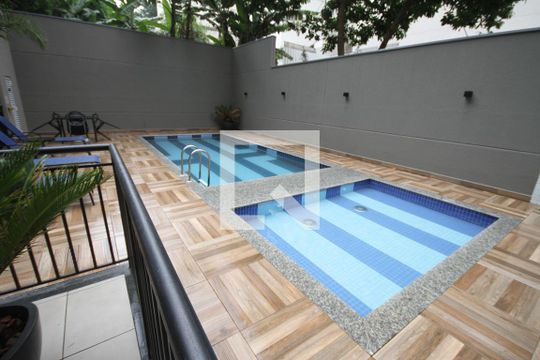 Piscina de apartamento para alugar com 1 quarto, 33m² em Vila Mariana, São Paulo