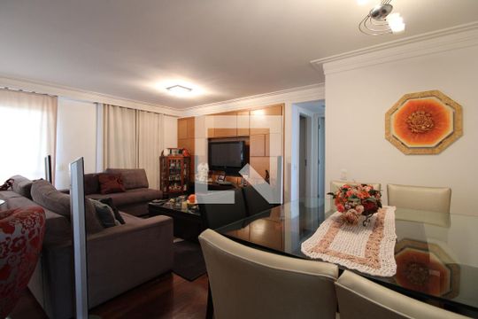 Sala de apartamento para alugar com 2 quartos, 110m² em Brooklin, São Paulo
