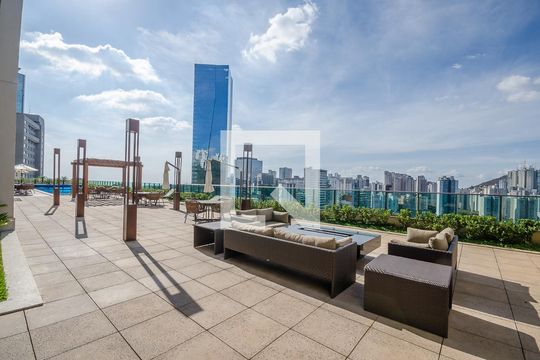 Área comum de apartamento para alugar com 1 quarto, 53m² em Vila Castela, Nova Lima