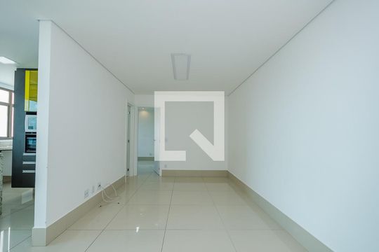 Sala de apartamento para alugar com 1 quarto, 53m² em Vila Castela, Nova Lima