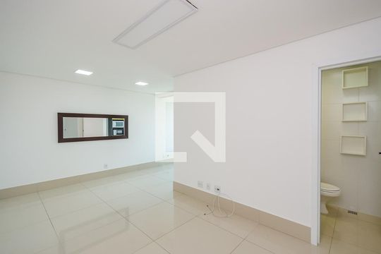 Sala de apartamento para alugar com 1 quarto, 53m² em Vila Castela, Nova Lima