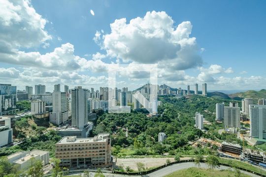Varanda da Sala de apartamento para alugar com 1 quarto, 53m² em Vila Castela, Nova Lima