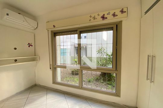 Janela da Sala/Quarto de kitnet/studio à venda com 1 quarto, 30m² em Centro, São Leopoldo