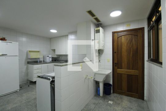 Cozinha/Área de Serviço de apartamento à venda com 4 quartos, 190m² em Recreio dos Bandeirantes, Rio de Janeiro