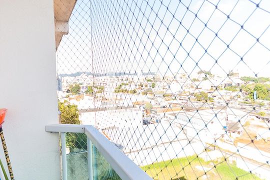 Varanda da Suíte de apartamento à venda com 2 quartos, 102m² em Vila Tibiriçá, Santo André