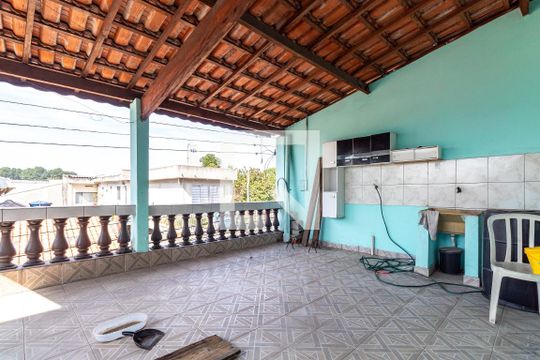 Varanda e Área de Serviço de casa à venda com 8 quartos, 250m² em Jardim Rizzo, Guarulhos