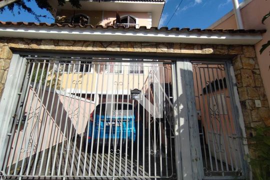 fachada de casa à venda com 3 quartos, 240m² em Vila Isolina Mazzei, São Paulo