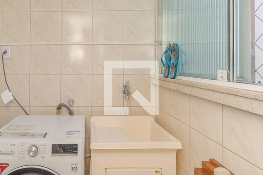 Área de Serviço de apartamento à venda com 3 quartos, 118m² em São João, Porto Alegre