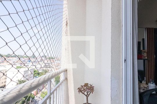 Varanda da Sala de apartamento à venda com 2 quartos, 48m² em Jardim Cotinha, São Paulo